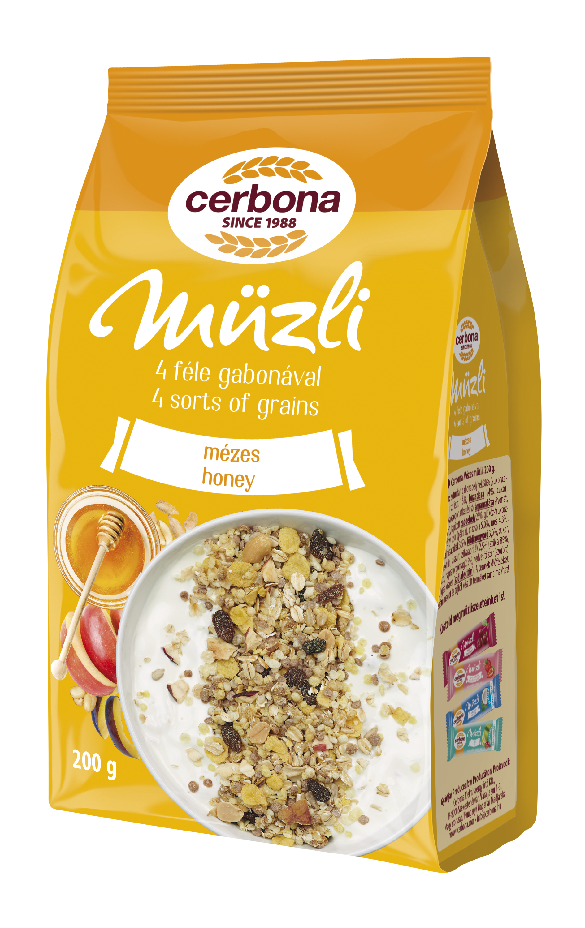 Cerbona Mézes müzli 200g